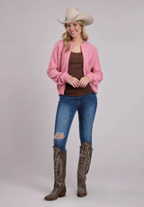 Womens Jacket Zipper Quilted Poly Zip Western Jacket - Roper - Flyclothing LLC