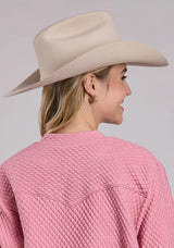 Womens Jacket Zipper Quilted Poly Zip Western Jacket - Roper - Flyclothing LLC