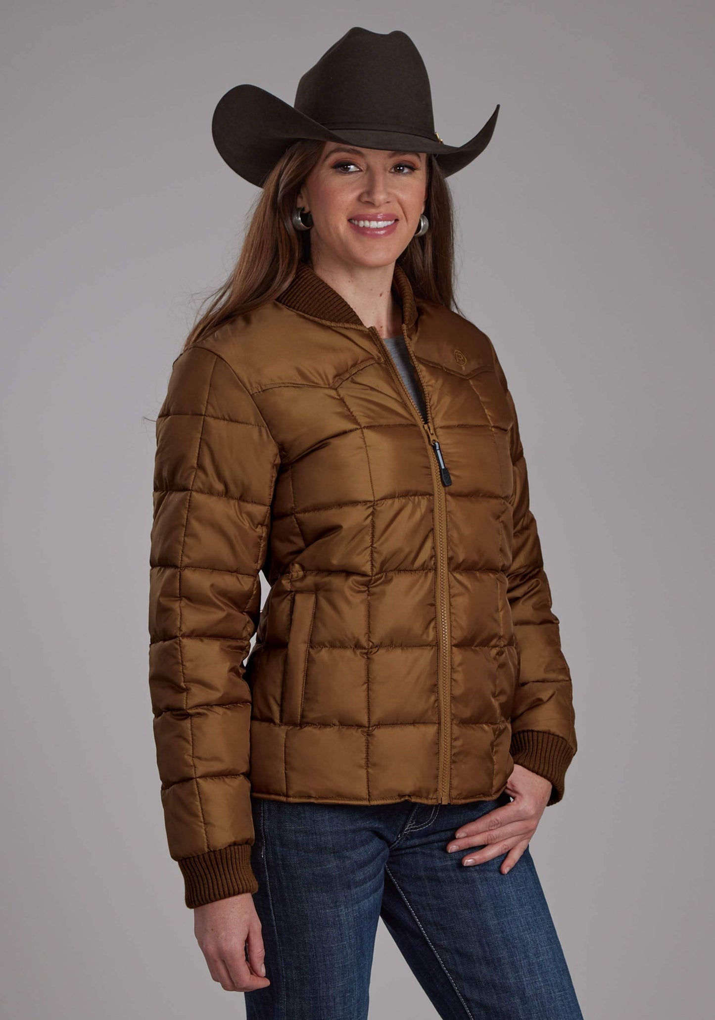 Roper Womens Women's Carmel Zipper Jacket - Roper - Flyclothing LLC