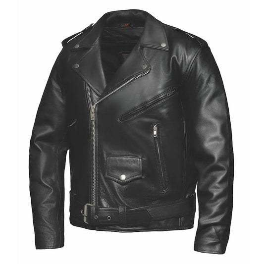 Vanguard - Mens Classic M.C. Leather Jacket