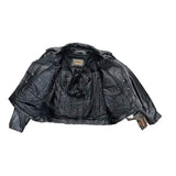 Vanguard - Men's Classic MC Leather Jacket - Unik Just for Bikers - Flyclothing LLC