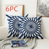 Classical embroidered home pillow without core