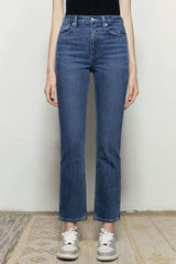 Activity Grrrl High Rise Kick Crop Jeans HJ017 - Hey Joanie - Flyclothing LLC