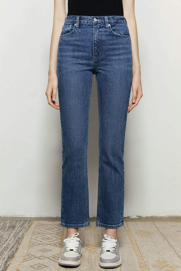 Activity Grrrl High Rise Kick Crop Jeans HJ017 - Hey Joanie - Flyclothing LLC