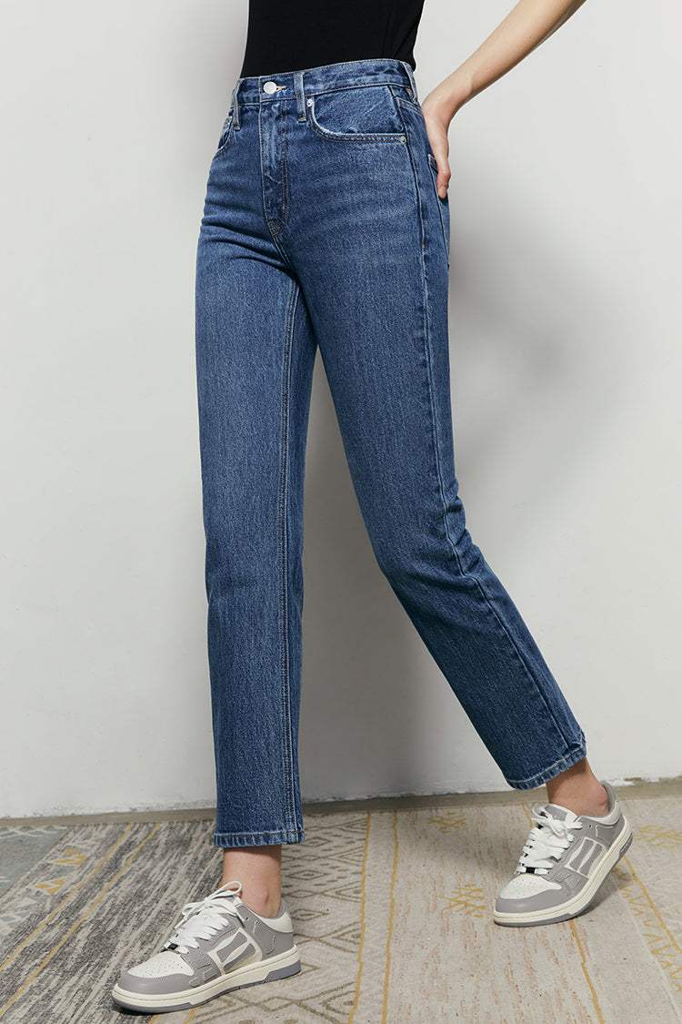 Activity Grrrl High Rise Kick Crop Jeans HJ017 - Hey Joanie - Flyclothing LLC