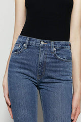 Activity Grrrl High Rise Kick Crop Jeans HJ017 - Hey Joanie - Flyclothing LLC