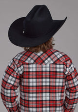 Roper Boys Sherpa Lined Flannel Shirt Snap Jacket - Roper - Flyclothing LLC