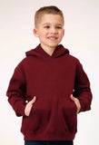Roper Boys Blank Pullover Hoodie - Roper