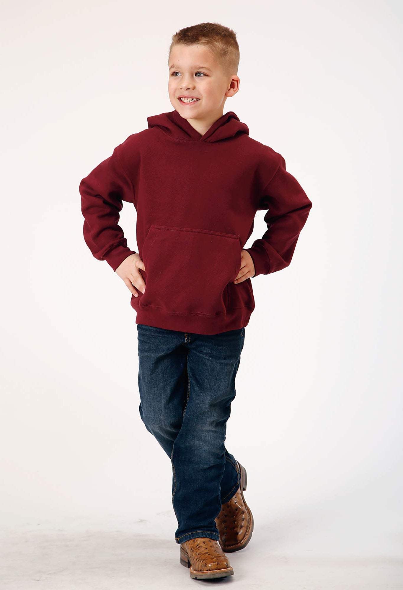 Roper Boys Blank Pullover Hoodie - Roper - Flyclothing LLC