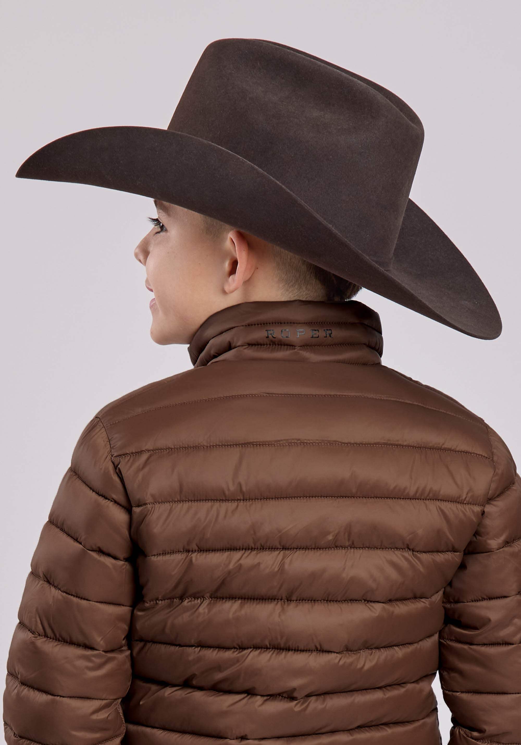 Roper Boys Jacket Zipper Nylon Parachute Western Jacket - Roper - Flyclothing LLC