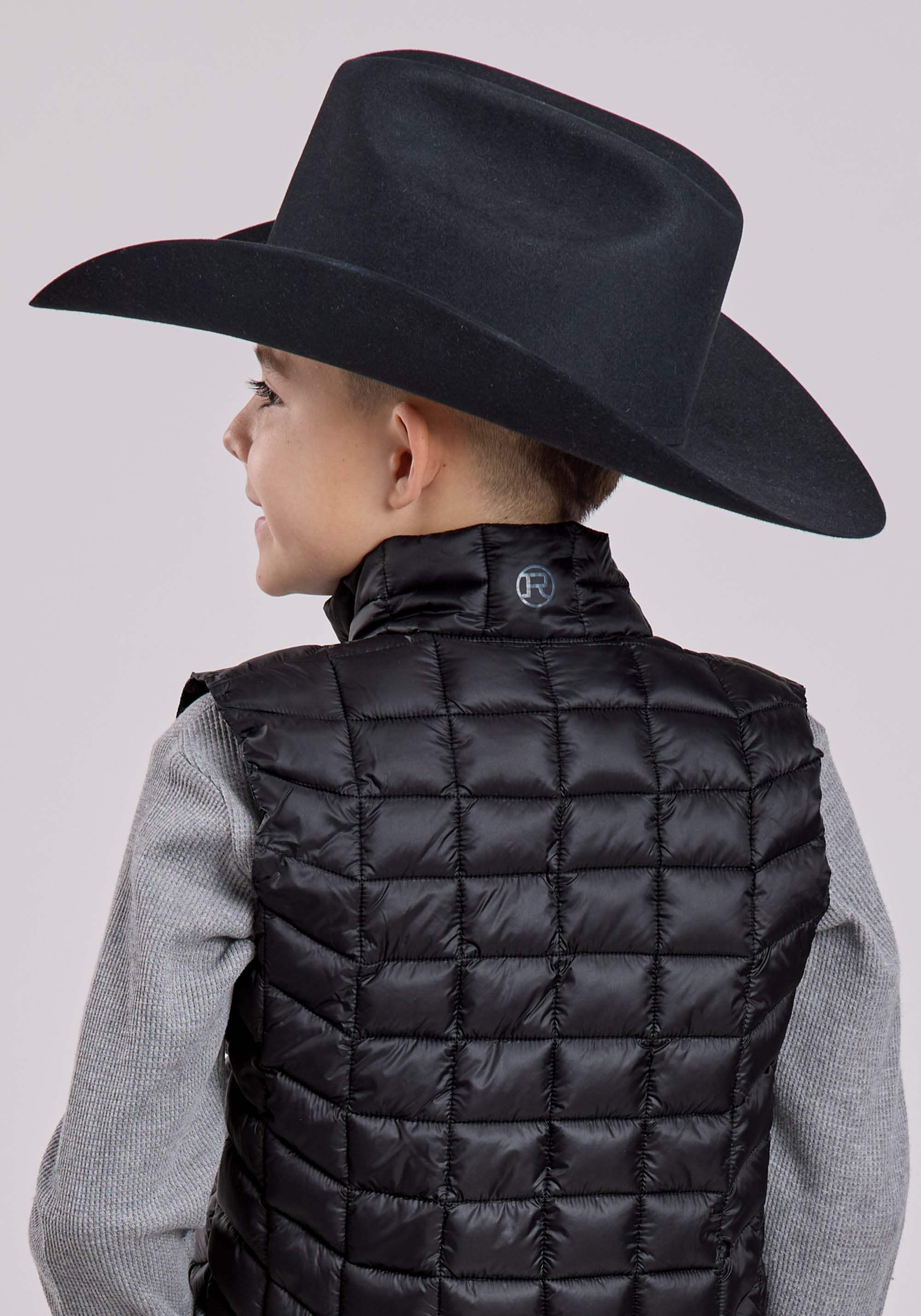 Roper Boys Vest Zipper Nylon Parachute Western Vest - Roper - Flyclothing LLC