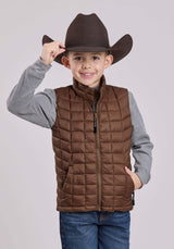 Roper Boys Vest Zipper Nylon Parachute Western Vest - Roper - Flyclothing LLC