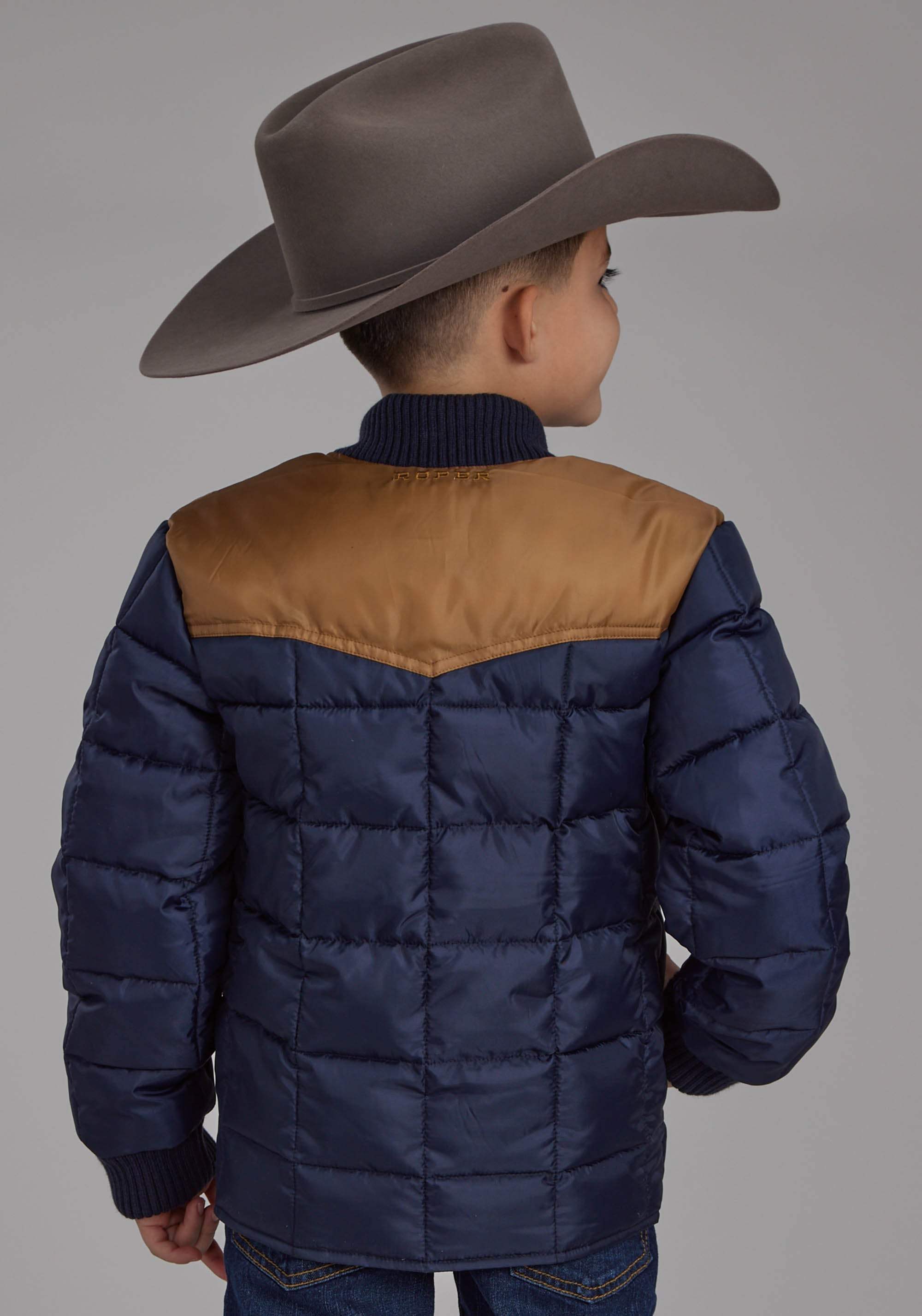 Roper Boys Poly Fill Zipper Jacket - Roper - Flyclothing LLC