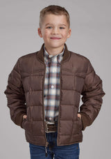 Roper Boys Chocolate Zipper Jacket - Roper - Flyclothing LLC