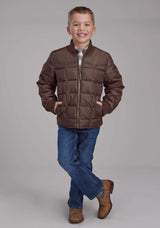 Roper Boys Chocolate Zipper Jacket - Roper - Flyclothing LLC
