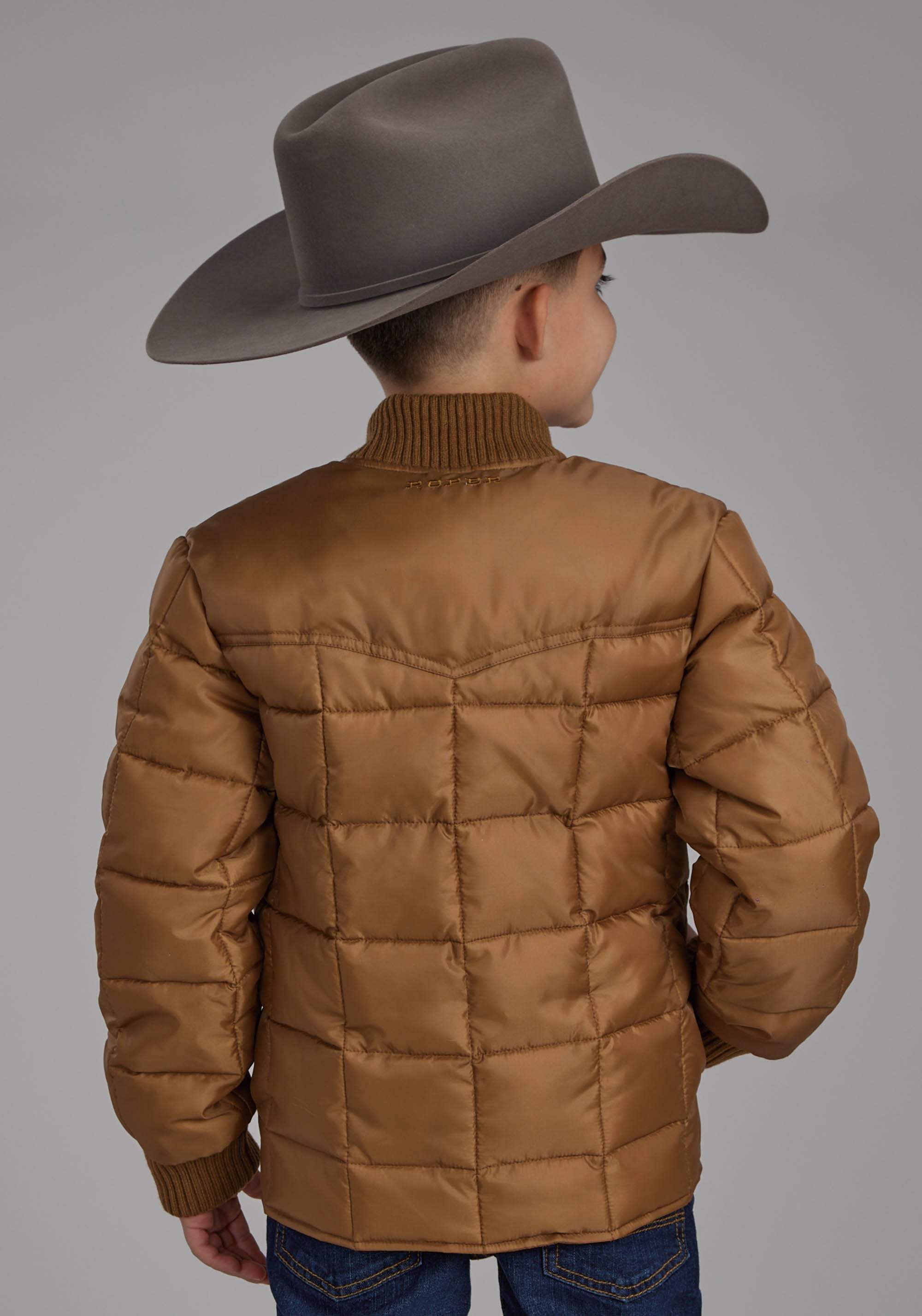 Roper Boys Carmel Zipper Jacket - Roper - Flyclothing LLC