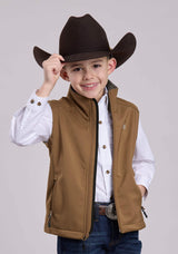 Boys Roper Ripstop Tobacco Vest - Roper - Flyclothing LLC