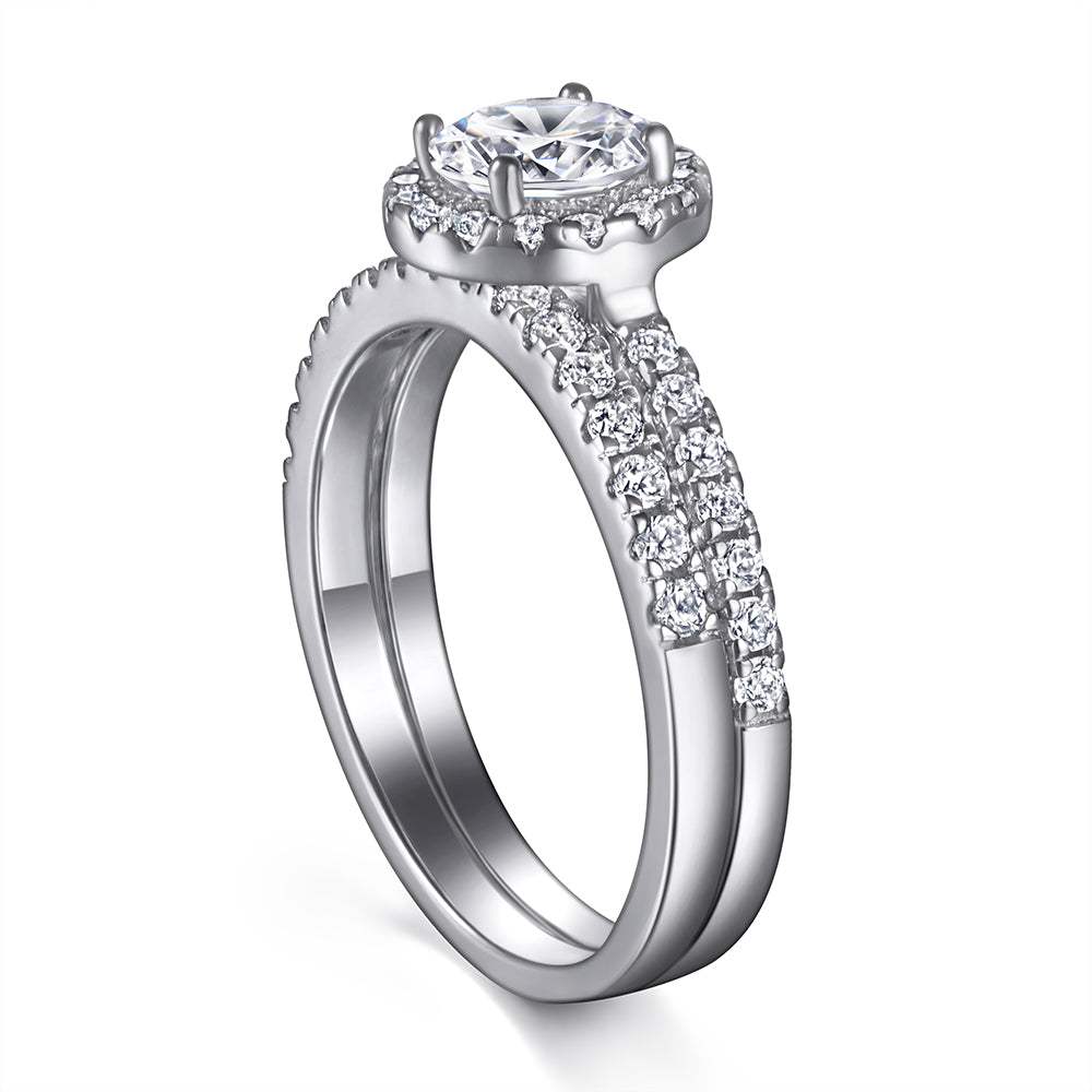 The Eleanor - Wedding Ring Set - VG Rings - Flyclothing LLC