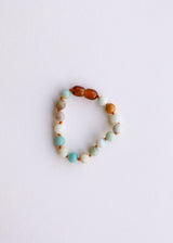 Natural Amazonite Gemstone || Beaded Anklet or Bracelet