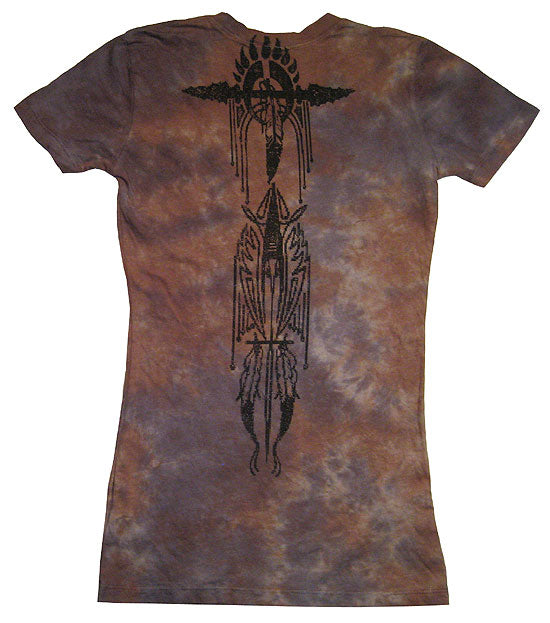 Sugar & Rox Tye Dye Warrior Tee - Sugar and Rox - Flyclothing LLC