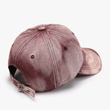 Adjustable Cotton Baseball Cap - Trendsi