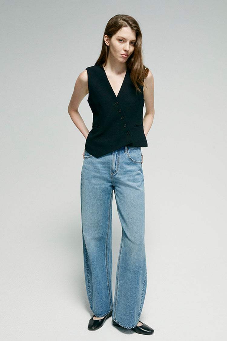 Slope Curve Jeans HJ039 - Hey Joanie - Flyclothing LLC