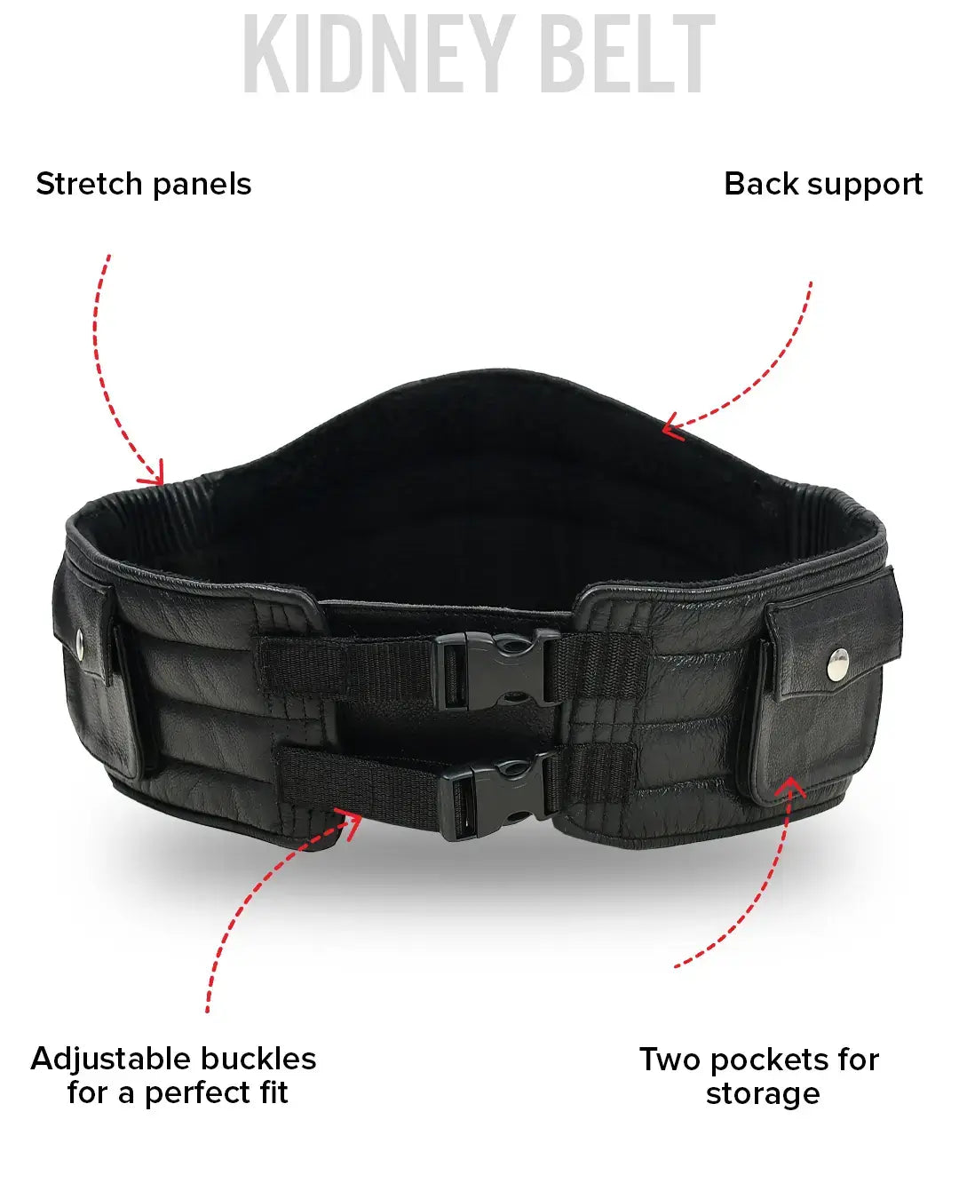Kidney Belt | FI2000GL - First Manufacturing Company - Flyclothing LLC