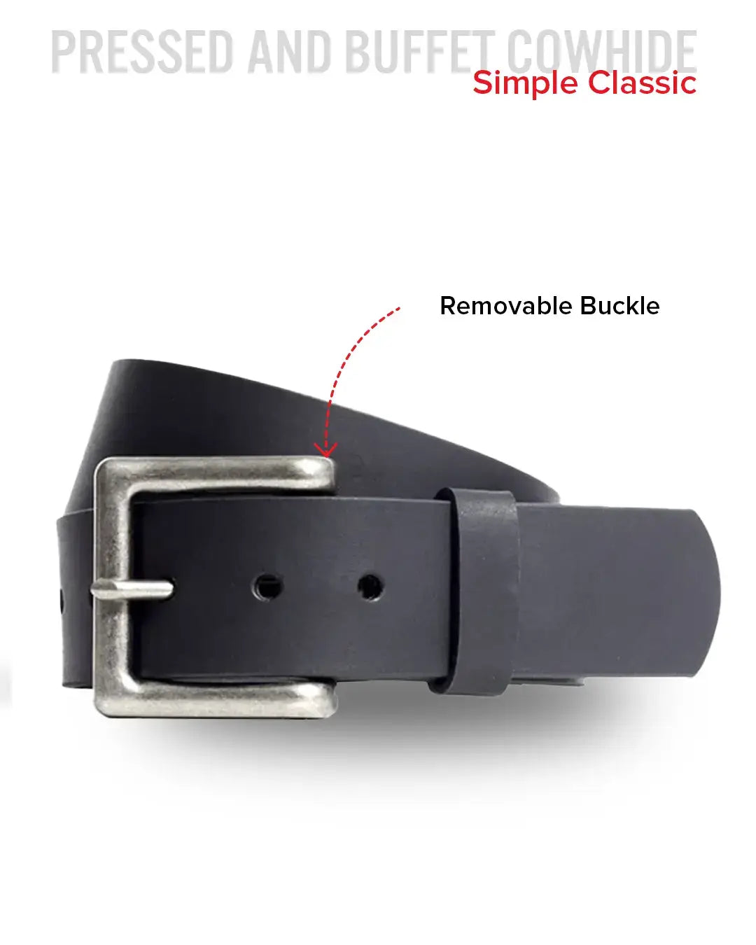 Leather Belt 1 3/4" - First Manufacturing Company - Flyclothing LLC
