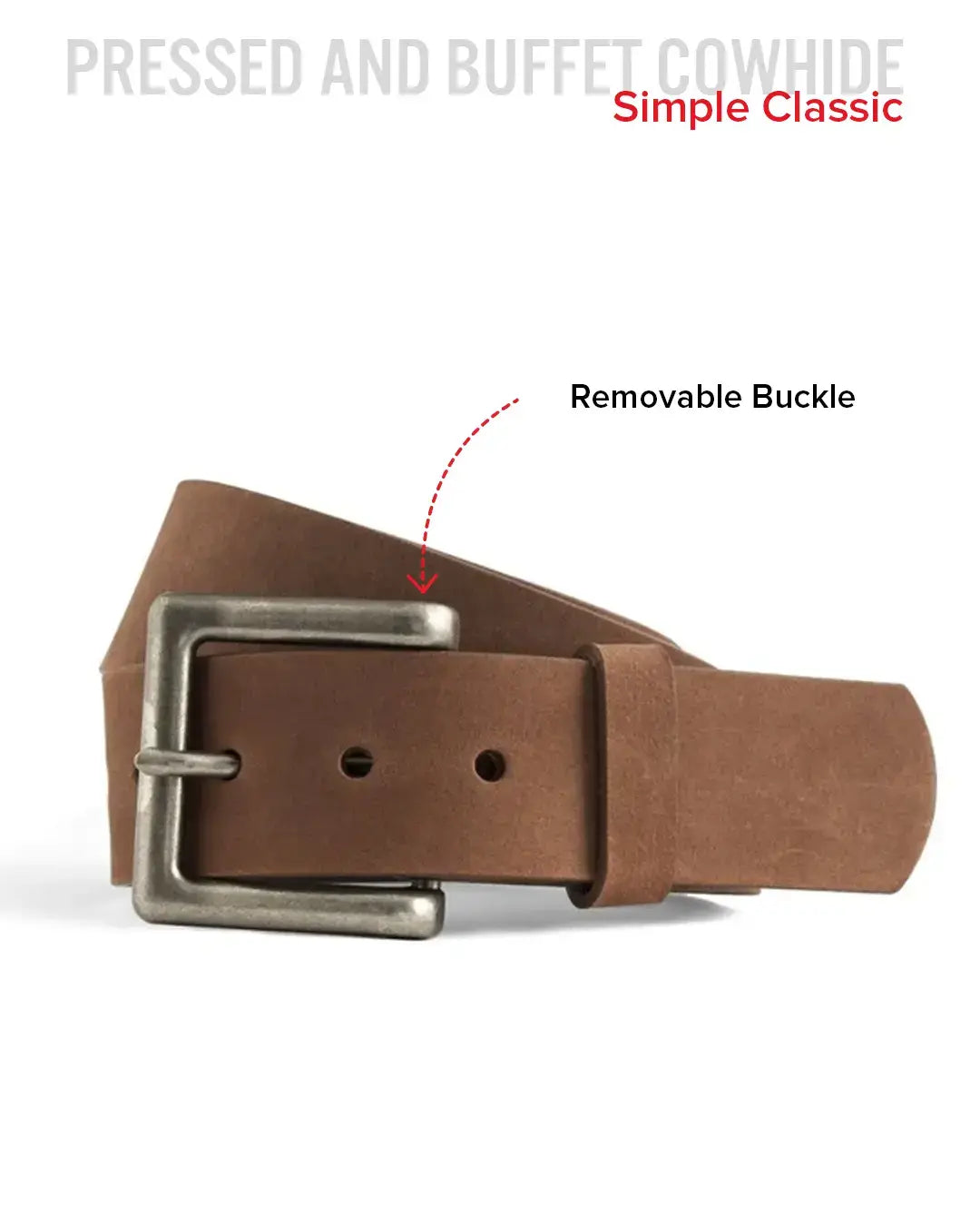 Leather Belt 1 3/4" - First Manufacturing Company - Flyclothing LLC