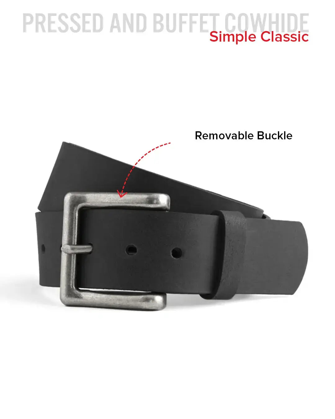 Leather Belt 1 3/4" - First Manufacturing Company - Flyclothing LLC