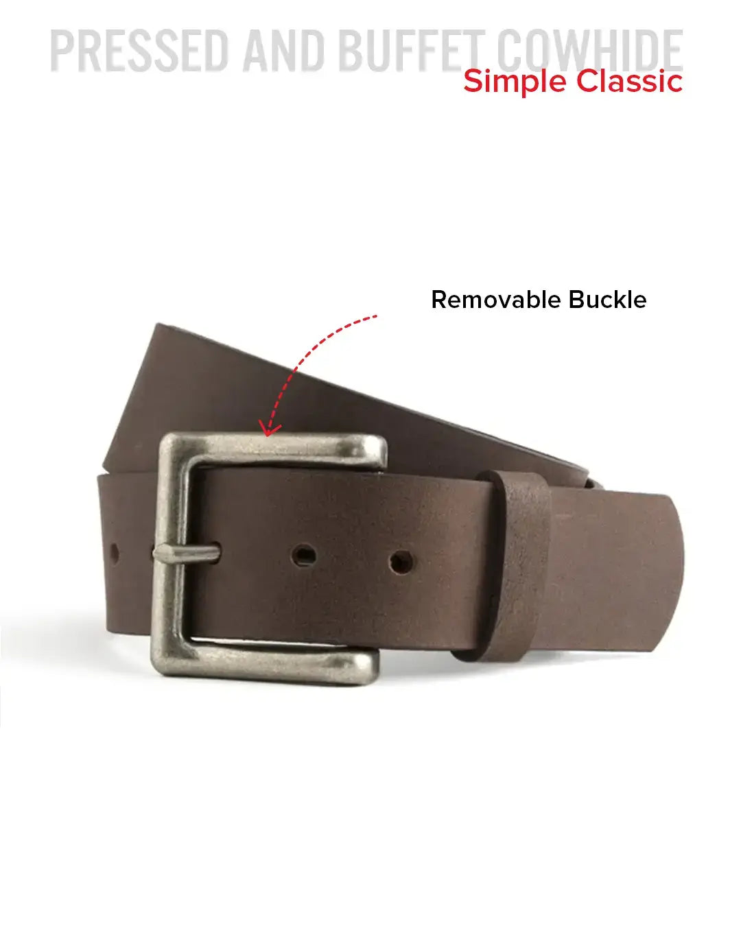 Leather Belt 1 3/4" - First Manufacturing Company - Flyclothing LLC