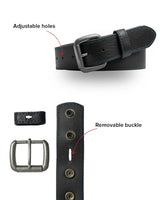 FULL GRAIN WITH CUSTOM STITCH BELTS - First Manufacturing Company - Flyclothing LLC