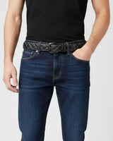 Diamond Quilted Leather Belt - First Manufacturing Company - Flyclothing LLC