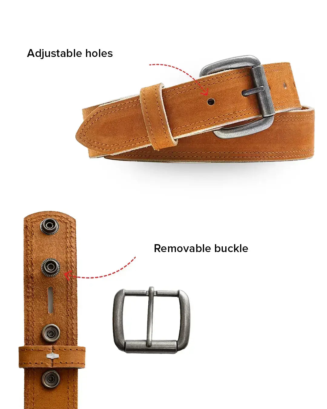 Heritage Russet Belt - First Manufacturing Company - Flyclothing LLC