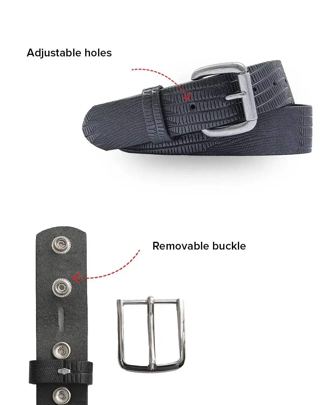 Lizard Belt - First Manufacturing Company - Flyclothing LLC