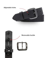 Charcoal Belt - First Manufacturing Company - Flyclothing LLC