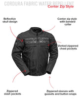 Immortal Men's Motorcycle Textile Jacket - First Manufacturing Company - Flyclothing LLC