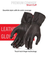 Aero Women's Leather Gloves - First Manufacturing Company - Flyclothing LLC