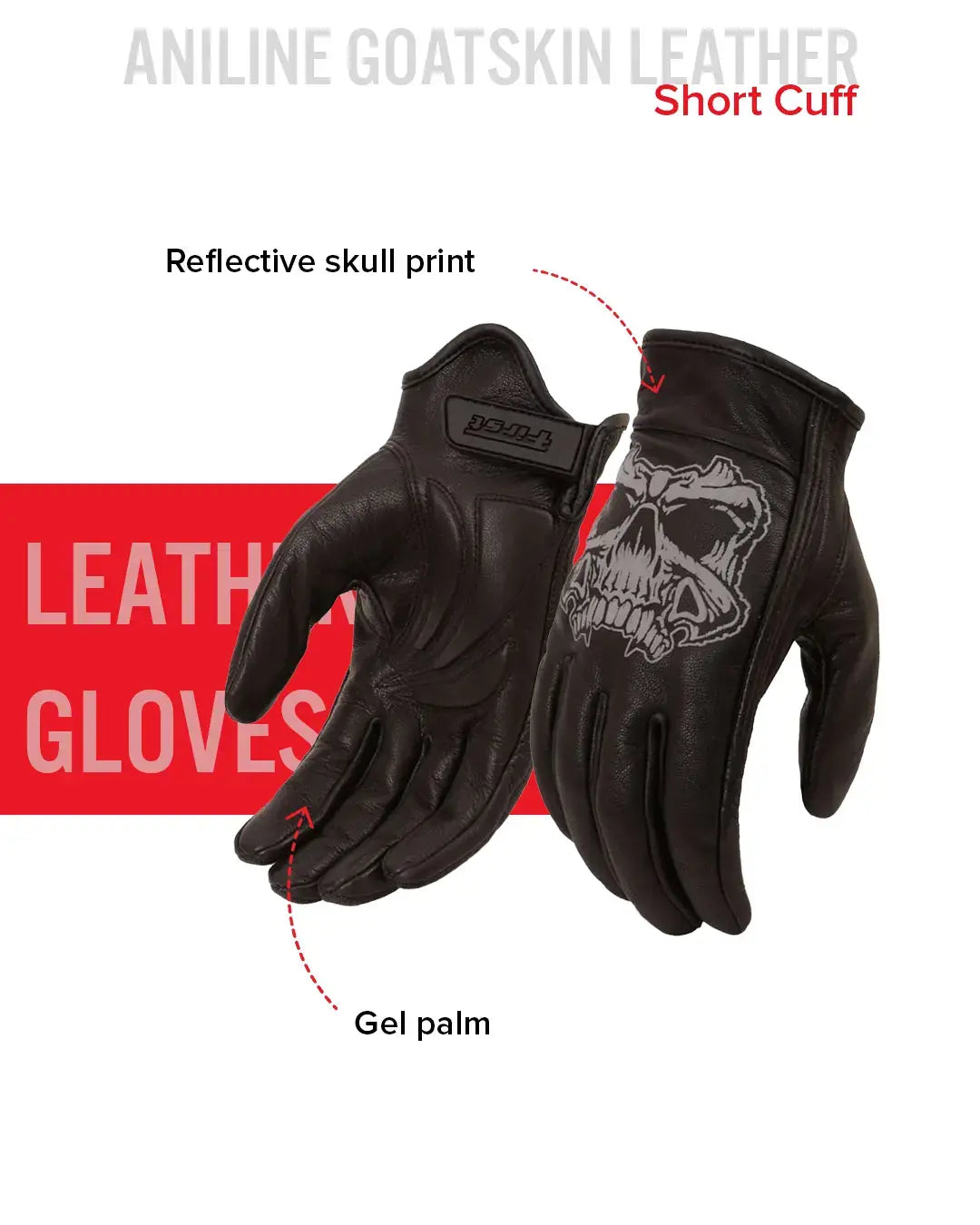 Ghost Men's Gloves - First Manufacturing Company - Flyclothing LLC
