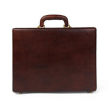 Rich Brown Office Suitcase - Classy Leather Bags - Flyclothing LLC