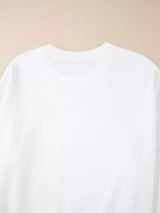 Halloween Pumpkin Patched Pattern Long Sleeve Sweatshirt - Trendsi - Flyclothing LLC