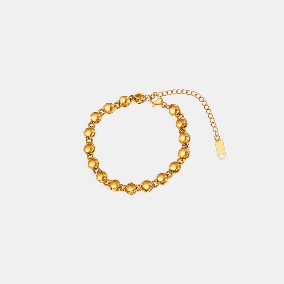 18K Gold-Plated Titanium Steel Bracelet - Trendsi
