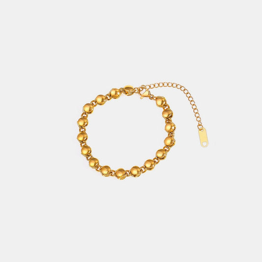 18K Gold-Plated Titanium Steel Bracelet - Trendsi