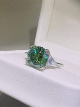 5 Carat Moissanite 925 Sterling Silver Ring - Trendsi - Flyclothing LLC