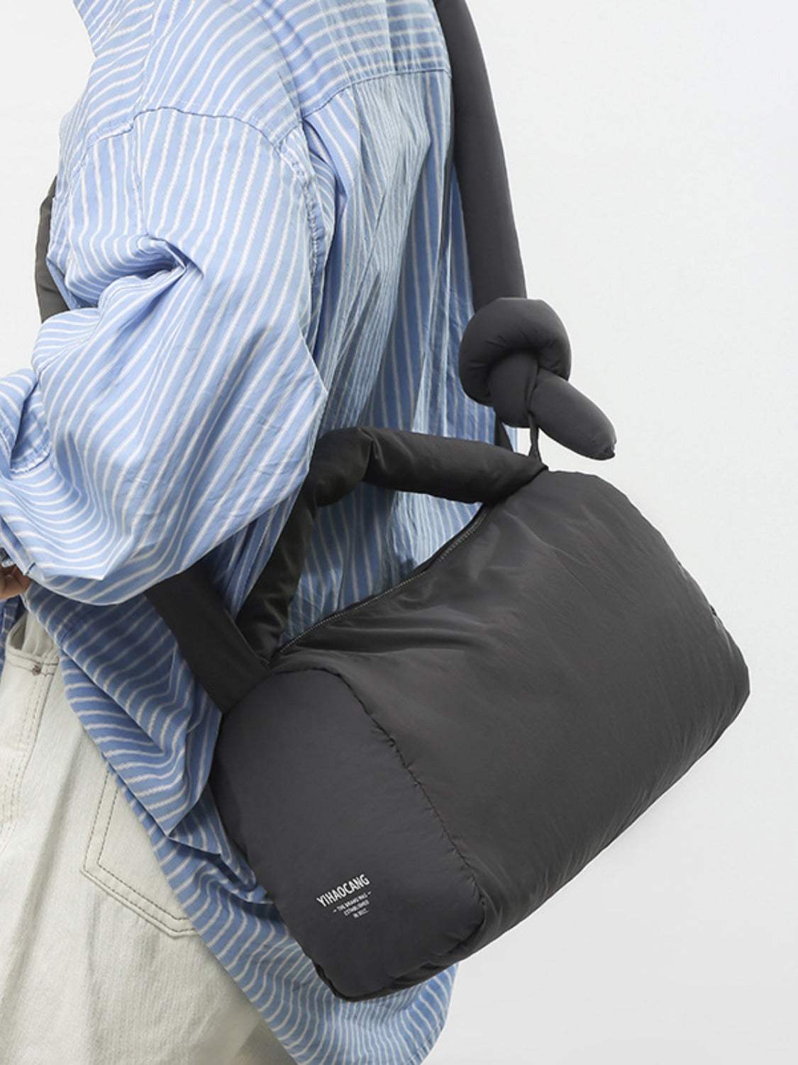 Puffy Nylon Medium Crossbody Bag - Trendsi - Flyclothing LLC