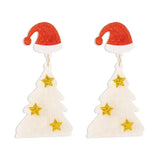 Christmas Tree Dangle Earrings - Trendsi - Flyclothing LLC