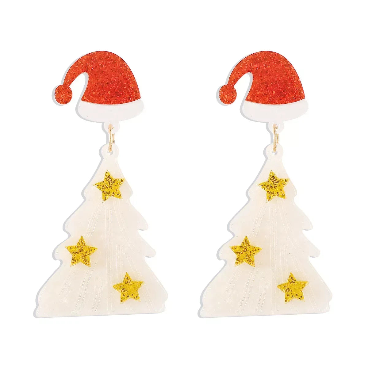 Christmas Tree Dangle Earrings - Trendsi - Flyclothing LLC