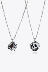 Two-Piece Halloween Theme Necklace Set - Trendsi - Flyclothing LLC
