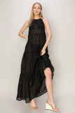 HYFVE Halter Neck Cover Up Maxi Dress - Trendsi