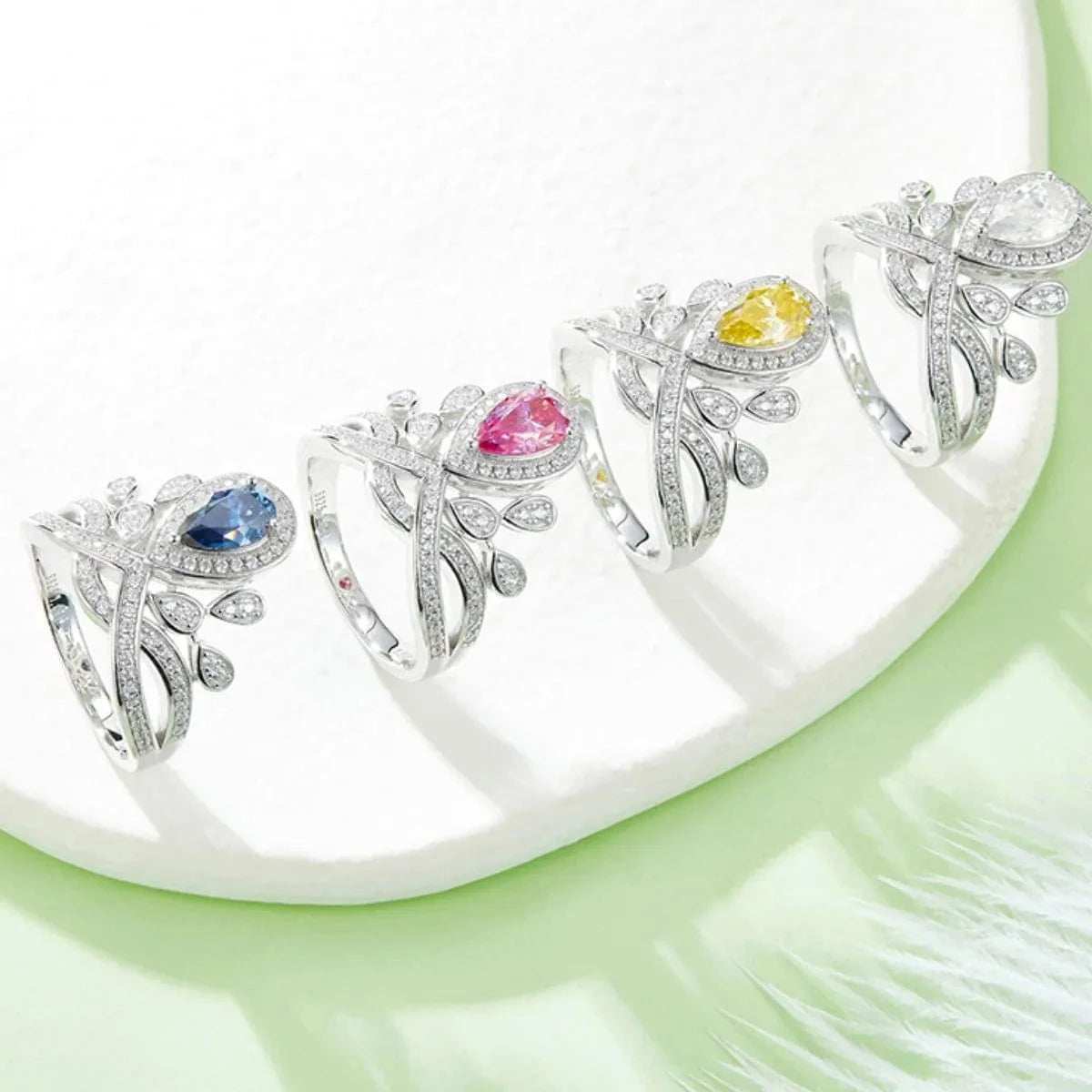 1 Carat Moissanite 925 Sterling Silver Ring - Trendsi - Flyclothing LLC